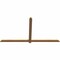 Ekena Millwork Eugene Smooth Timber Gable Bracket, Western Red Cedar, 84"W x 45"H x 1 1/2"D x 3 1/2"F, 13/12 Pitch GBW084X45X0204EUG00SWR - alternate 5